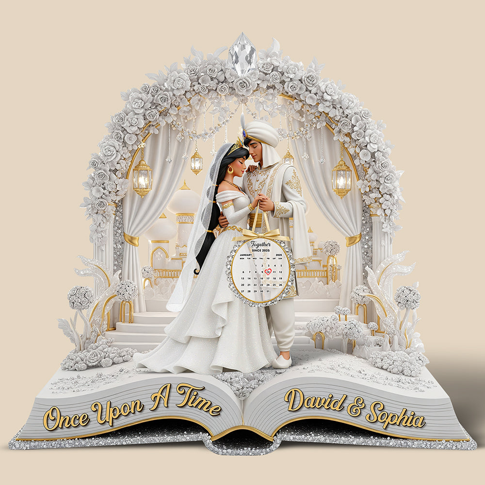 Royal Romance Acrylic Plaque - Personalized Gifts For Couple 03OHQN270625