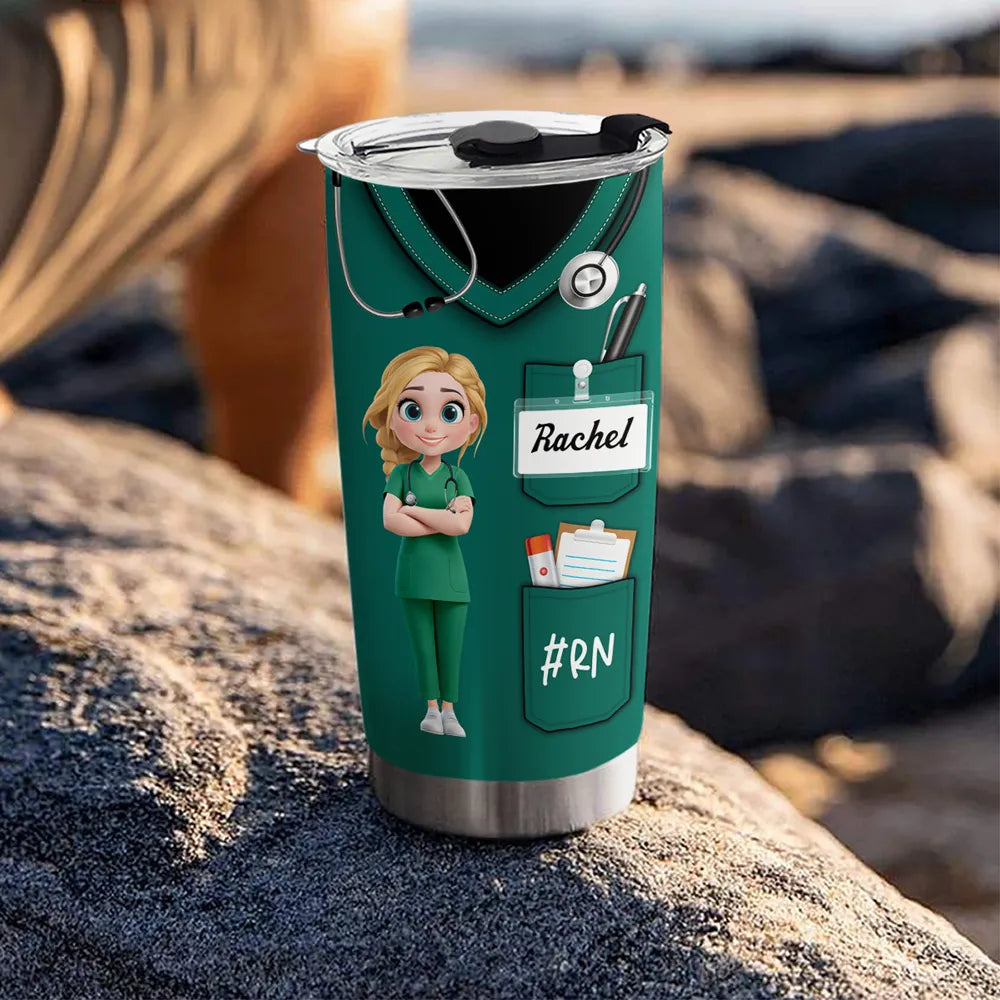 Nurse Nutrition Facts - Personalized Custom Tumbler