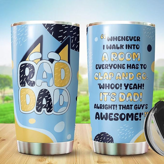 Dad Tumbler - Gifts for Dad - Daddy Cup - 20Oz Coffee Cup