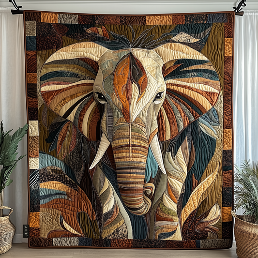 Midnight Wanderer Quilted Blanket