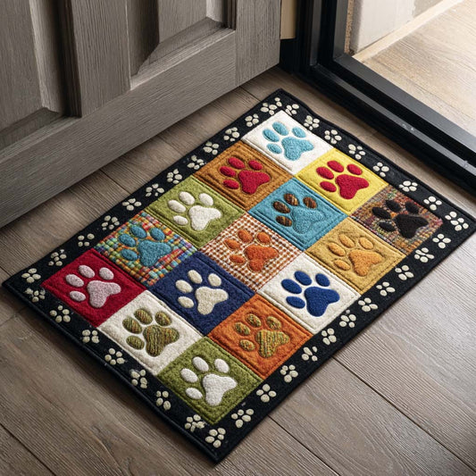 Paw Prints Doormat