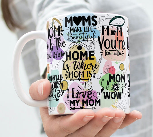 Home is Where Mom is, Mom Mug, Mother's Day Mug