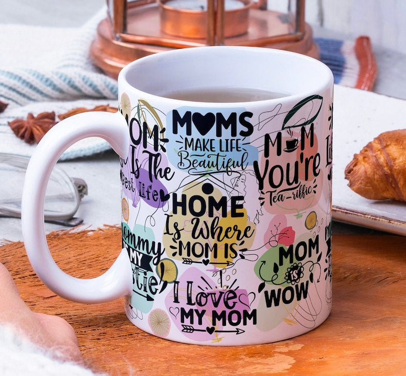 Home is Where Mom is, Mom Mug, Mother's Day Mug