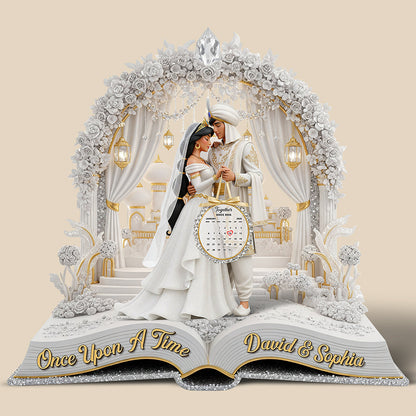 Royal Romance Acrylic Plaque - Personalized Gifts For Couple 03OHQN270625