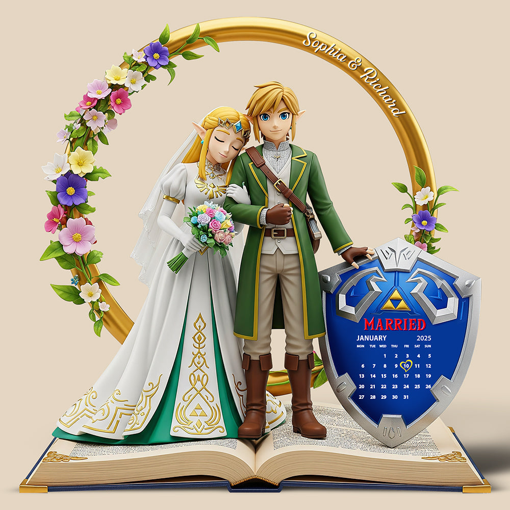 Christmas Gifts For A Legendary Duo – Custom Acrylic Plaque For Couples 03NAQN250625