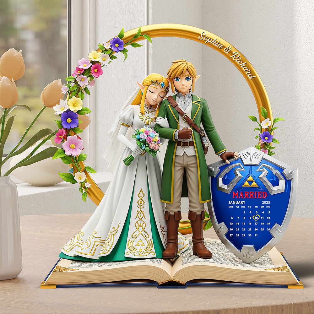 Christmas Gifts For A Legendary Duo – Custom Acrylic Plaque For Couples 03NAQN250625