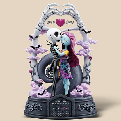 Spooky Love Acrylic Plaque - Personalized Gifts For Couple 02TOQN270625