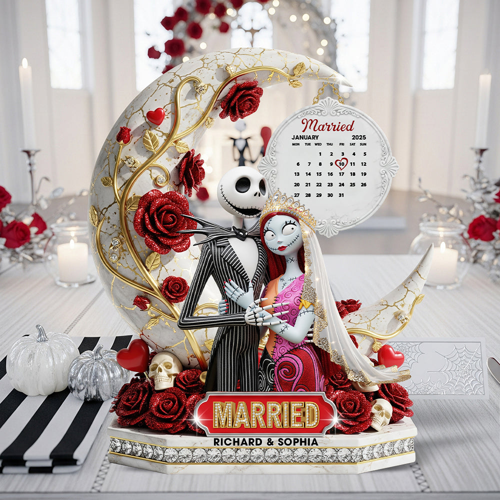 Married Couple Acrylic Plaque - Personalized Gifts For Couple 04OHQN250625