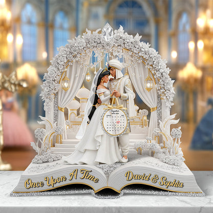 Royal Romance Acrylic Plaque - Personalized Gifts For Couple 03OHQN270625