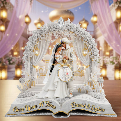 Royal Romance Acrylic Plaque - Personalized Gifts For Couple 03OHQN270625