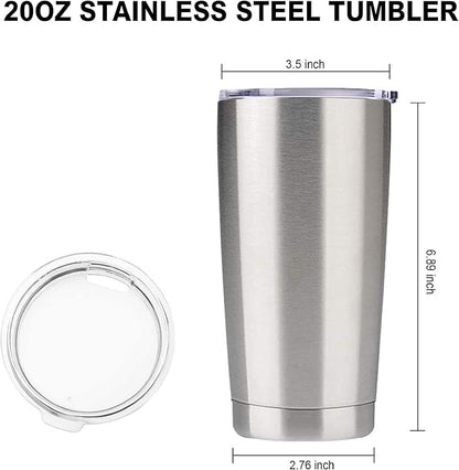 Fathers Gifts, Its Dad Tumbler with Lid 20 oz Stainless Steel, Cartoon Dad Coffee Mug, Daddy Drinking Cup, Father Birthday Gifts from Daughter Son