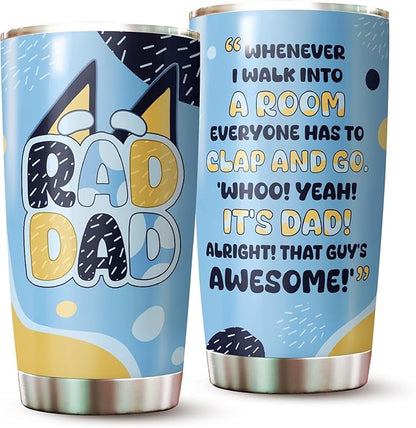 Dad Tumbler - Gifts for Dad - Daddy Cup - 20Oz Coffee Cup
